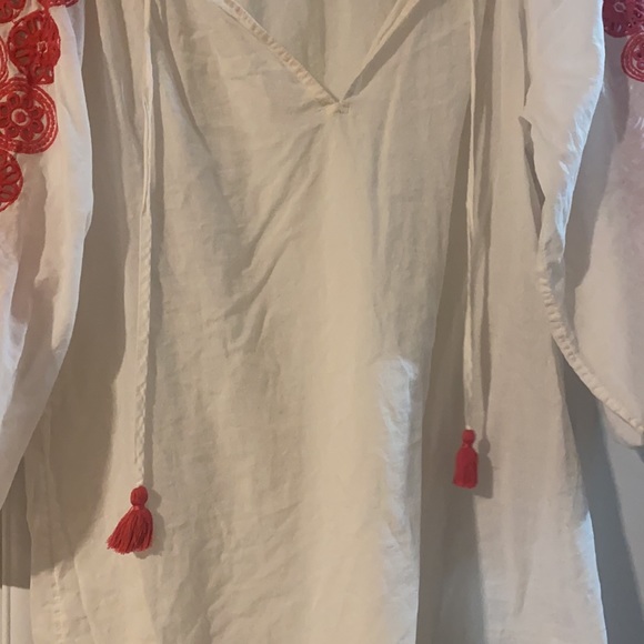 J Crew Eyelet Coverup Beach Tunic Small - Picture 9 of 10